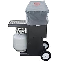 Vista 2 de R&V WORKS Cubierta para freidora de lona de 4 y 6 galones con lona pesada de 600 denier