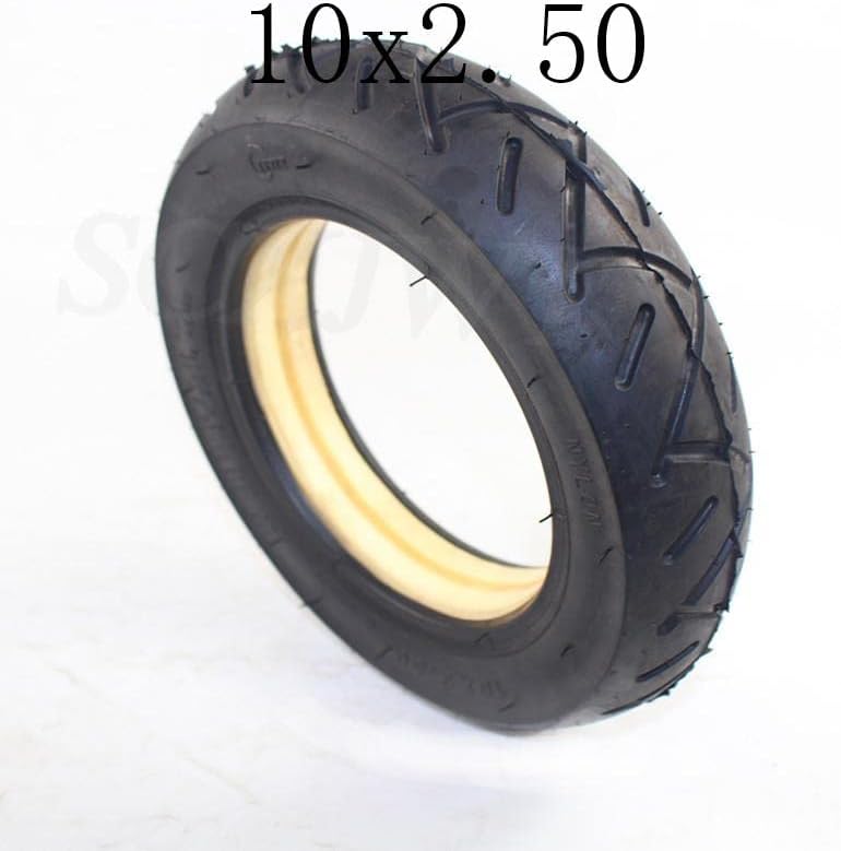 10x2.50 Wheel Replacement Airless Tire 10 Inch Non-pneumatic Tyre Filled By Polyurethane Foamed Materials For Electric Scooter