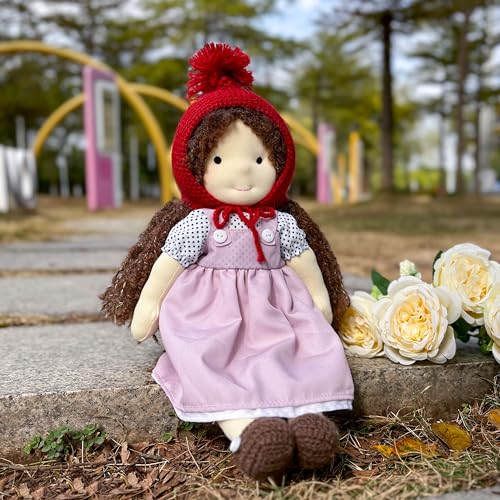 Waldorf-Doll-Handmade-Rag-Doll-Personalized-Collectors-Plush-Doll-for-Kids-Birthday-Present-with-Beautiful-Present-Box-Savannah-12 Waldorf Doll Handmade Rag Doll Personalized Collectors Plush Doll for Kids Birthday Present with Beautiful Present Box Savannah 12