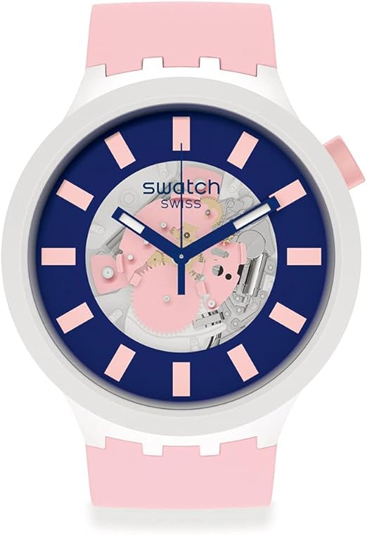 Montre Swatch Big Bold Next Bioceramic SB03M105 DIVERSIPINK : Amazon.fr:  Mode