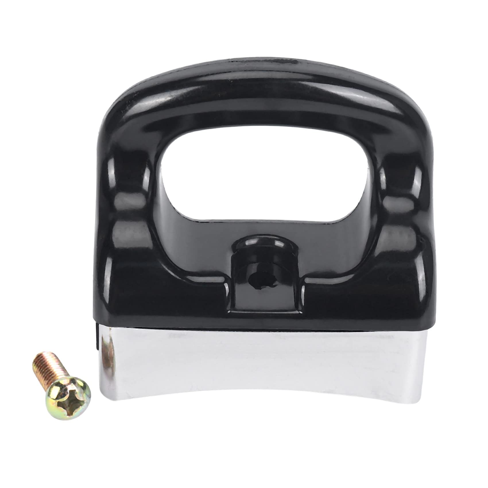 Xtahdge Black-Silver Black Bakelite Helper Handle For Frying Pan Cookware For Home Use
