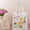 BWWKTOP Luke's Diner Tote Bag Lorelai & Rory Fans Gifts Stars Hollow Gilmore Shoulder Bag (Luke) #5