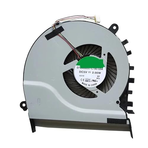 QHGUYOZ Enfriador de Ordenador portátil CPU GPU Ventilador refrigeración para ASUS R553L A551L S551 V551L K551L Q5551L N591L -C180