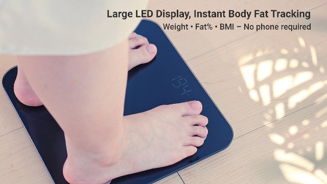Amazon.com: YINOLIFE Scale for Body Weight, Digital Smart Bathroom