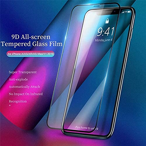 Kit Capa Anti Impacto e Película De Vidro 3D 5D 9D Para Celular Iphone 12 + Kit de Instalação