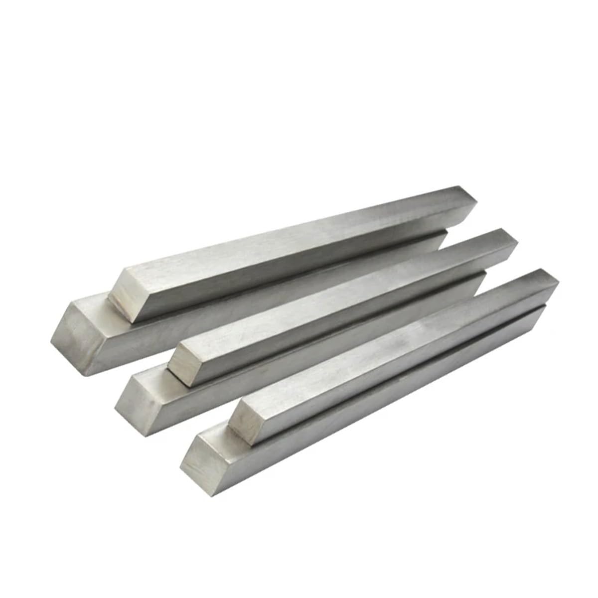 Barre Carrée En Acier Inoxydable 304, 3 Mm, 4 Mm, 5 Mm, 6 Mm, 8 Mm, 10 Mm, 12 Mm, 16 Mm, Longueur: 100 Mm, 200 Mm, 300 Mm, 400 Mm, 500 Mm(Diameter8mm,Length 100mm)