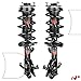 A-Premium Front Shock Complete Strut & Coil Spring Assembly Compatible with Honda Civic 2012 2013 1.8L Coupe, 2-PC Set