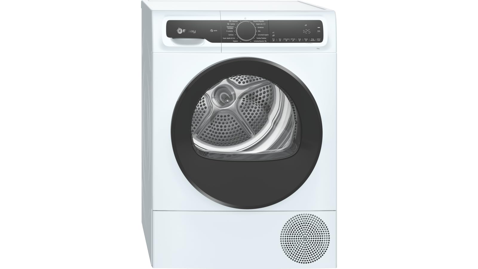 Balay Secadora 3SB391BR Blanco 9Kg, 800W
