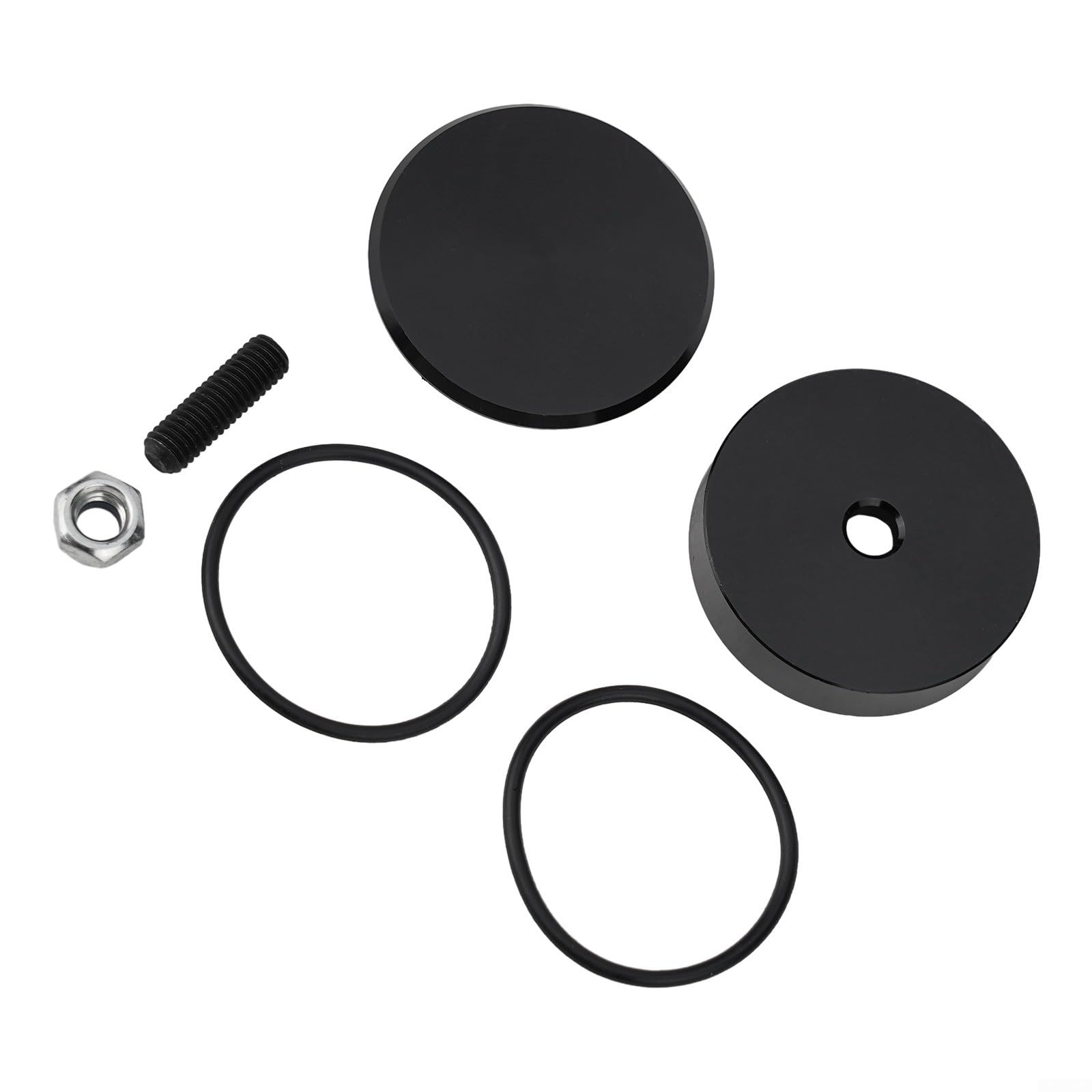 Kit de eliminación de limpiaparabrisas trasero de aluminio para Acura DC5 Si CR-V S2000 Mazda3 (negro)