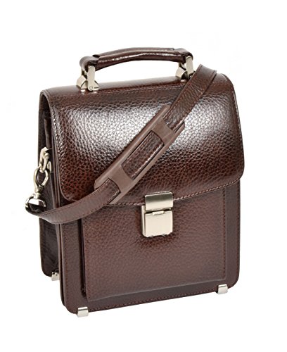 Sac à bandoulière homme en cuir idéal pour le bureau et les voyages