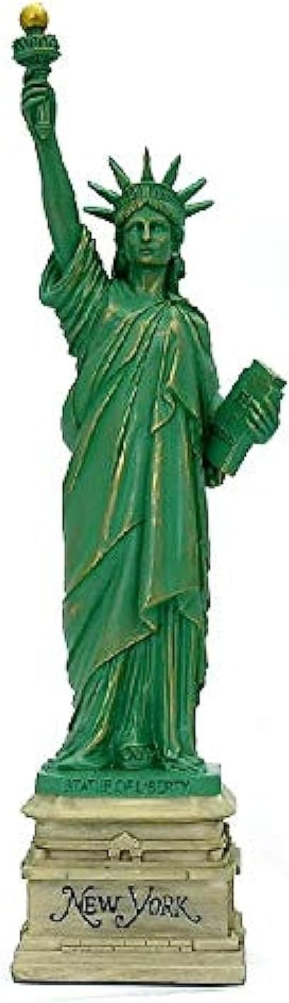 Statue of Liberty Statue Sculpture from New York City Liberty Island Collection Souvenirs (8.25 Inches Tall) : Home & Kitchen