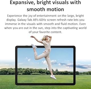 SAMSUNG Galaxy Tab A9 4G LTE (64GB, 4GB, Cellular) 8.7" Android Tab, Octacore (6nm), Dual Speakers (International Model) X115 (w/15W Fast Charger, Graphite)