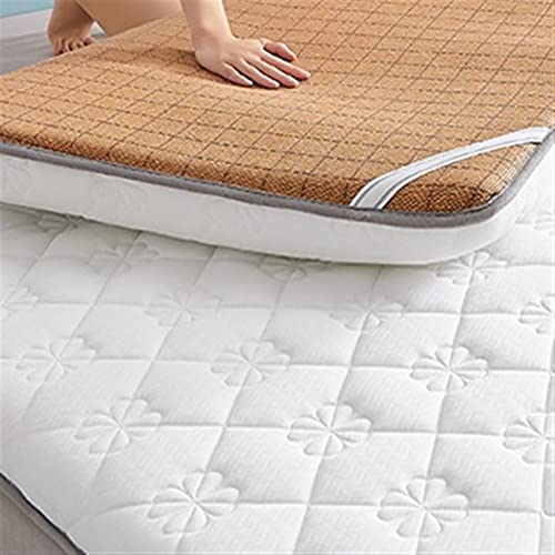 SUKORI Matratze Lamb Fleece Warm Mattress Bedroom Foldable Comfort Mattress Floor Floor Mat Full Size – Bild 6