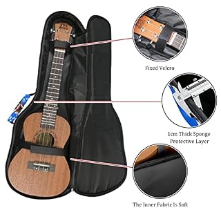 Housse pour ukulélé – Motif bonhomme de neige – Pour concert soprano ténor – 58,4 cm – Épaisseur : 10 mm – Rembourrée… - Les Beatles, Paul McCartney, John Lennon, RIngo Starr, George Harrison Housse pour ukulélé - Motif bonhomme de neige - Pour concert soprano ténor - 58,4 cm - Épaisseur : 10 mm - Rembourrée… – Image 2
