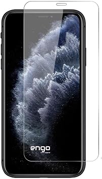 Engo Apple iPhone 11 Pro  le Uyumlu Ekran Koruyucu 9H K r lmaz Esnek Nano Cam,  izilmeye Dayan kl  Koruma, Hd  effaf