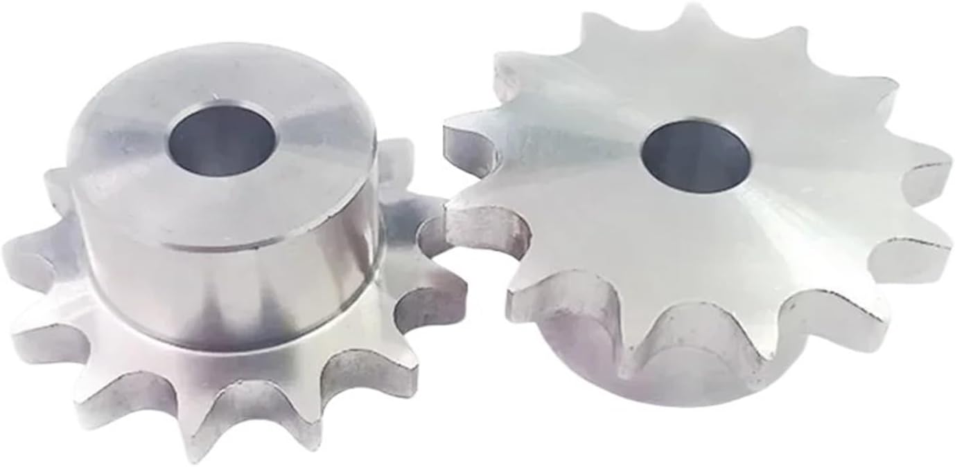 Industrial helical Gear 08B Chain Drive Sprocket 21T-29T Tooth Chain Gear Pitch 9.525mm Industrial Sprocket Wheel (Size : 24 Teeth)