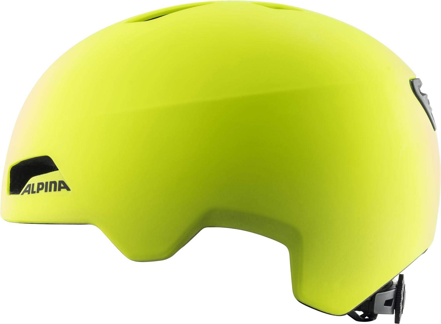 ALPINA Hackney Helm 2024 Black Neon/Yellow Matt