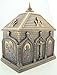 Religious Catholic Gift Cold Cast Bronze 5 7/8 Inch Church Chapel Icon Rosary Keepsake Trinket Box