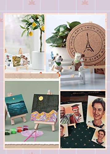 KBNIAN 10PCS Wooden Mini Easel - Image 4