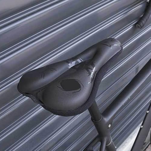 Housse de selle pour vélo imperméable épaisse et double sangle de cyclotourisme