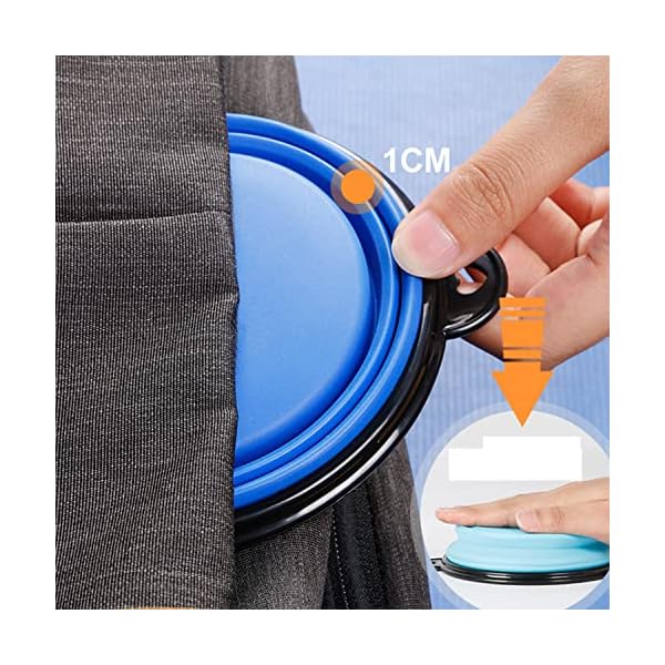 Collapsible Dog Bowls, Silicone Portable Feeding Dish,Dog Slow Feeder Bowl, Dog Portable Water Bowl for Dogs Cats Pet Foldable Feeding Watering Dish Collapsible Dog Bowls, Silicone Portable Feeding Dish,Dog Slow Feeder Bowl, Dog Portable Water Bowl for Dogs Cats Pet Foldable Feeding Watering Dish