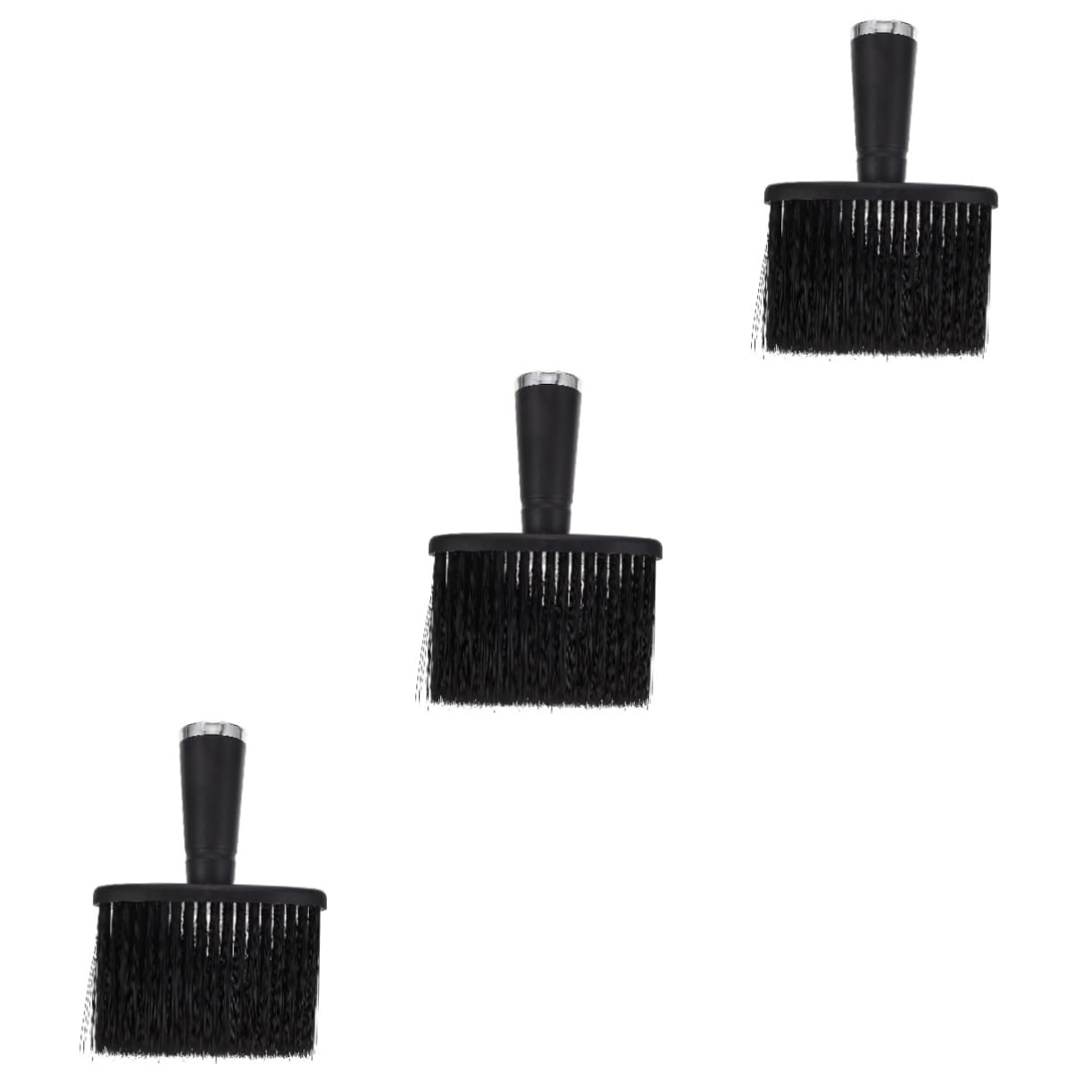 Healeved 3 Piezas De Peluquería Plumero Para El Cuello Cepillo Plumero Para Limpiar El Cuello Cepillo Plumero Cepillo De Peluquería Herramienta De Peluquería Cepillo Para Cortar El Pelo