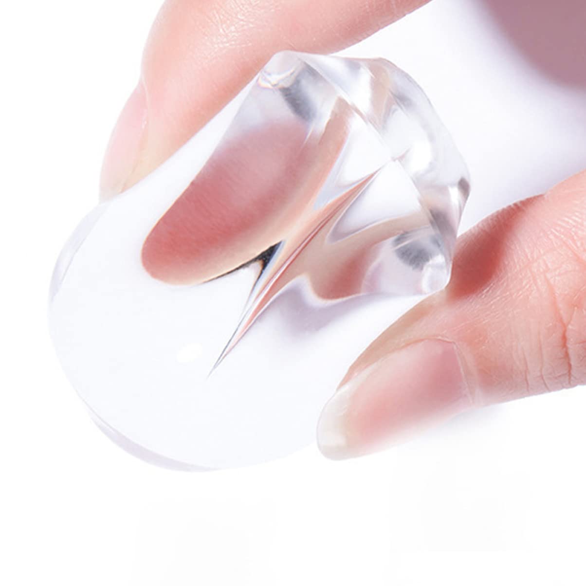 FRCOLOR Juego De 4 Herramientas Para Estampar Uñas Kit De Manicura De Silicona 8 Unidades X 4