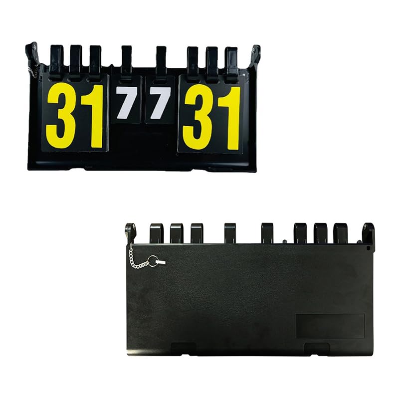 Digitale Anzeigetafel Für Sport | 4-stellige Flip-Anzeige | Basketball & Volleyball Scorekeeper