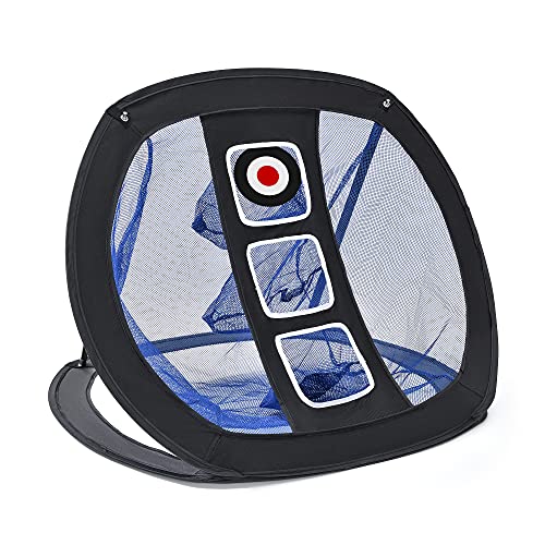 Mile High Life | Golf Chipping Net | Golf Practice Net For Backyard | Outdoor Indoor Golf Hitting Nets | Golfing Target Net | Golf Accessories For Men And Women (Blue) #TOP8