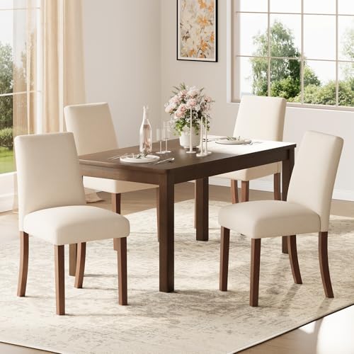smartue Upholstered Dining Chairs Set