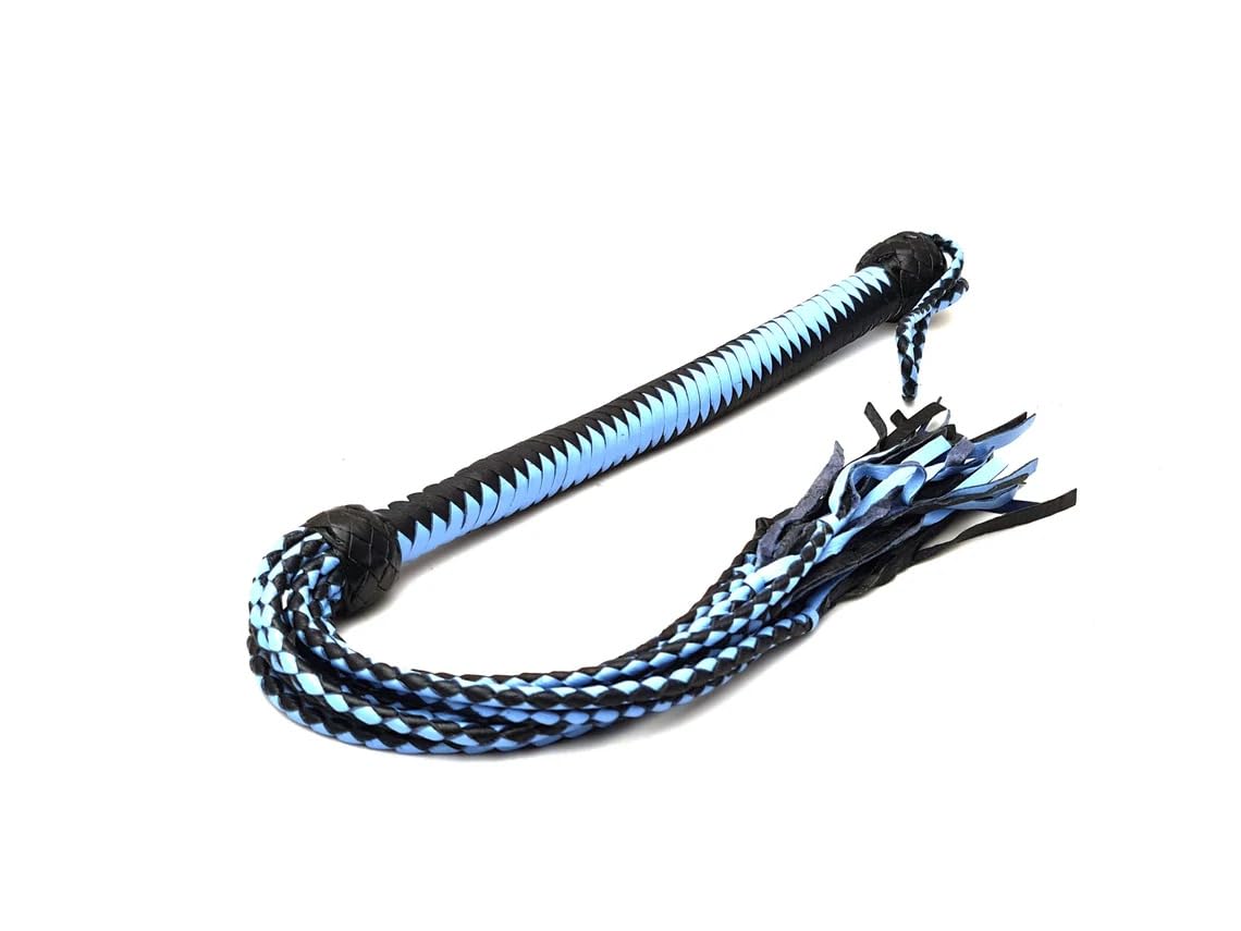 Flogger - Pala de equitación de cuero para equitación