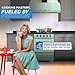 Unique Appliances UGP-24CR LG Classic Retro Freestanding Gas Convection Oven Light, Range with 4 Burners, 24