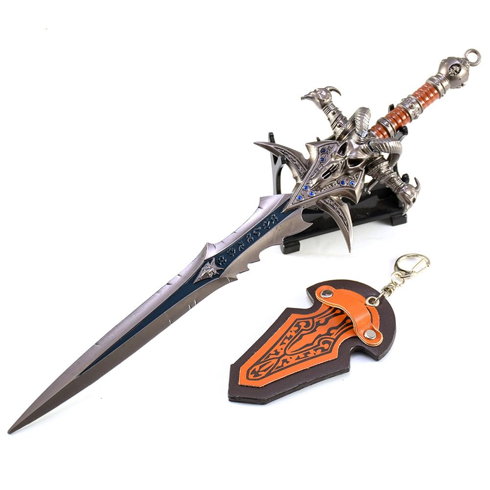 VNVFJKLO Game prop model, 11.8in Display Stand Cosplay Collection for Game Lovers Home Deskt Decor