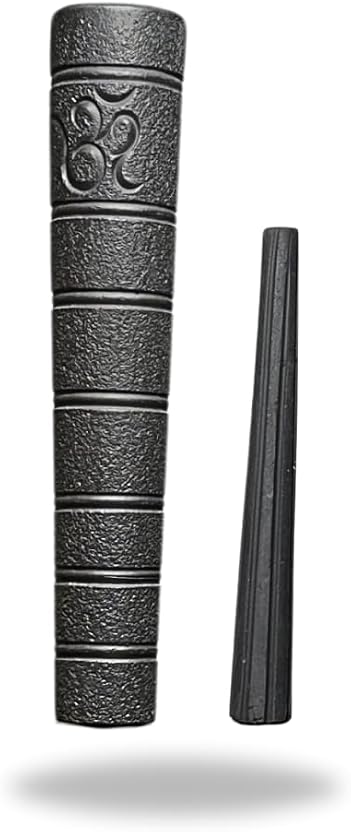 outontrip Handmade 6-Inch Sadhu Clay Chillum