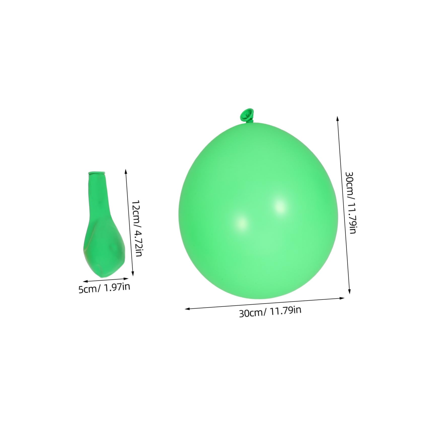 Globos de Látex para Fiestas 200 Piezas Multicolor para Eventos