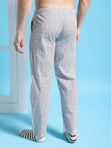 Image of The Indian Garage Co Men Regular Mid Rise Lounge Pants