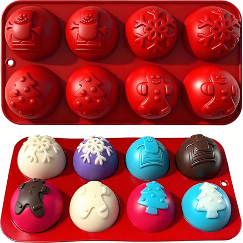 Christmas Hot Cocoa Bomb Mold Set