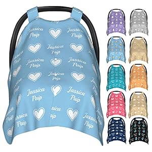 Simieek Personalisierter Baby-Autositzbezug