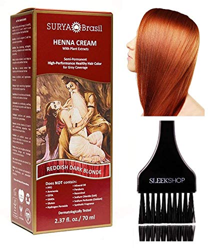 Amazon.com : Surya Brasil All Natural HENNA Hair Color CREAM Plant