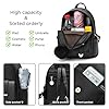 Mädchen Mode Rucksack Mini Rucksack börse für Frauen Teenager Mädchen börsen PU Leder Pompon Rucksack Schultertasche #3