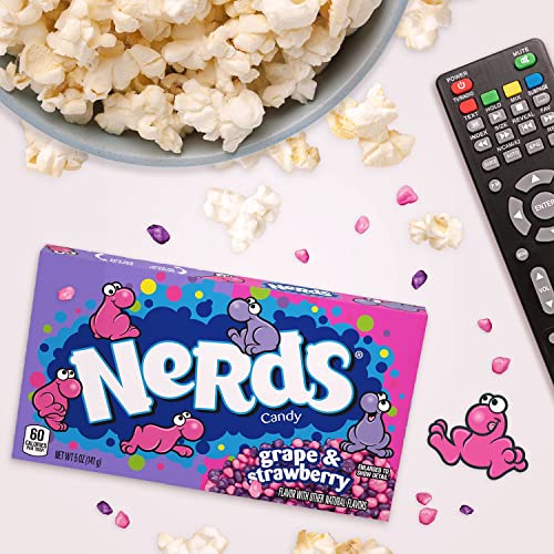 Nerds Candy sabor uva y fresa caja 5 oz pack 24 miniatura 7