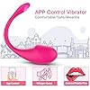 𝖮è𝗎f Vîbrant Femme Connecté Telephone Víbrømạsséụrs Feminin à Distance Víbrømạsséụr, Femme Clìtøridîén Puissant Telecommande Sëx Tôýs Sèxtôyse Pláîsir Clìtøridîénne Silencieux 10 Moes USB #3