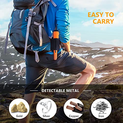 Metal Detector Pinpointer - Fully Waterproof Handheld Pin Pointer Wand, High Accuracy Professional Handheld Search Treasure Pinpointing Finder Probe #TOP4