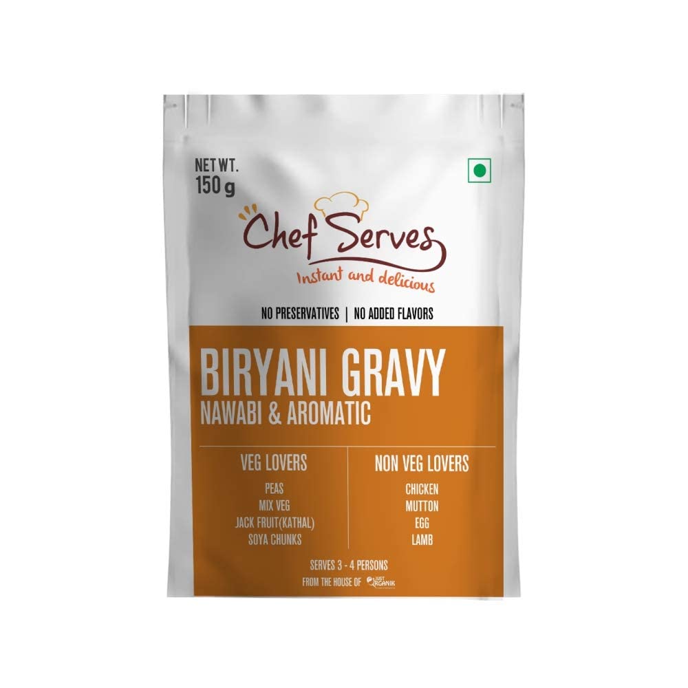 Biryani Gravy Chef Serves 150g : Réussir sa sauce indienne sans rater le dosage