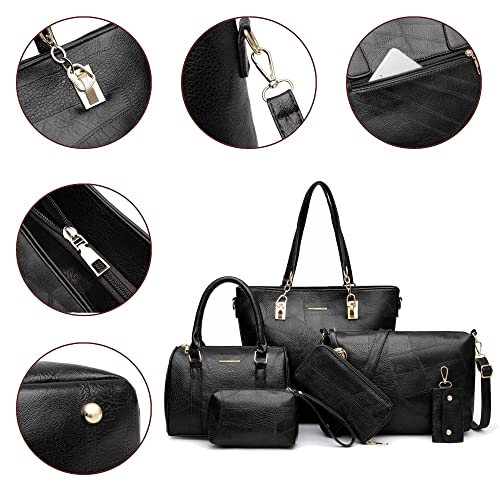 Image of 2E-youth Designer Purses and Handbags for Women Satchel Shoulder Bag Tote Top Handle Bag