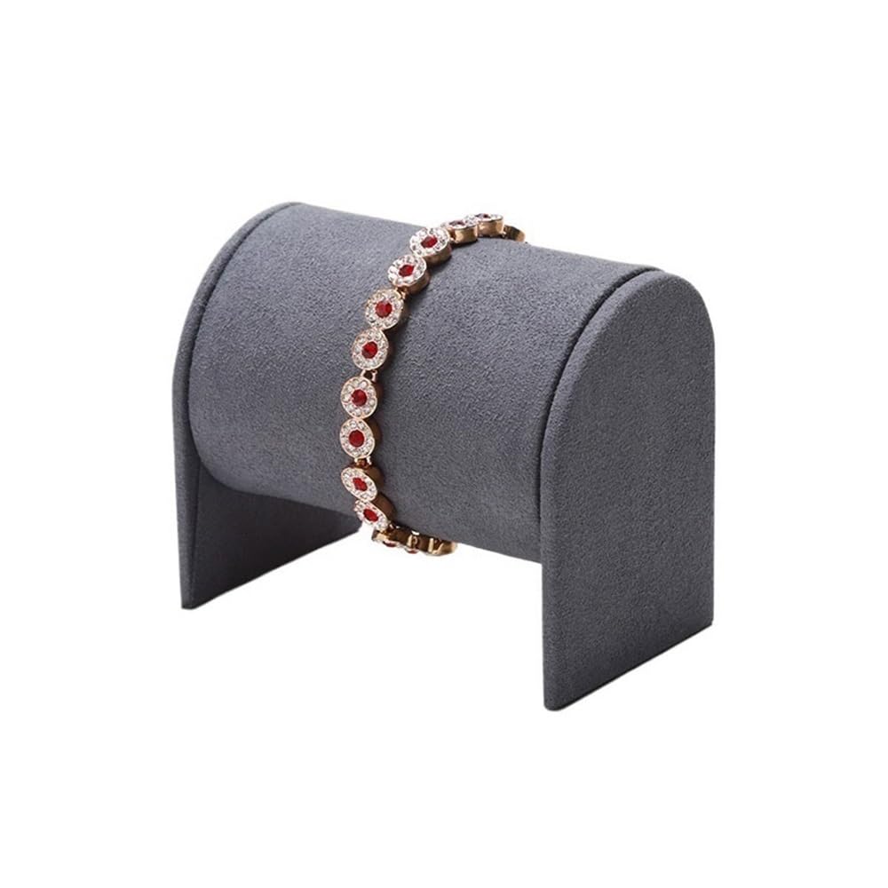 Zeng25liangOu-12 jewellery stand Bracelet Display Rack Bracelet Watch Jewelry Rack Bracelet Storage Bar Light Luxury Jewelry Display Display Rack for Display and Storage(Gris)