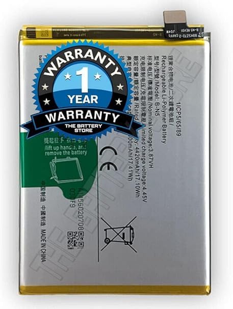 Image of Original B-N5 Battery for Vivo X50 Lite V1937, 1937 / Y70s /V2002A / Y51s /V2002A Battery with 1 Year Warranty***(G00235)