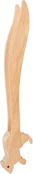 SERYUUT pinzas de madera diseño ardilla, 23cm