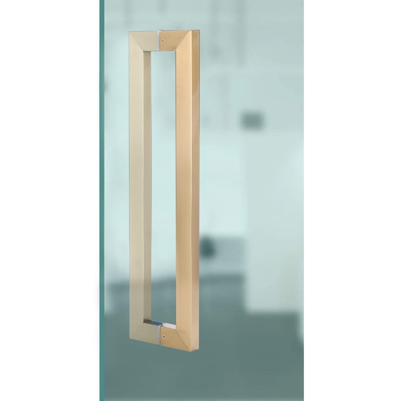 CWCQGH for Barn Doors/Shower Doors/Glass Doors,Sliding Heavy-Duty Commercial Handle Bar Pull Push,Gold-Length 120cm