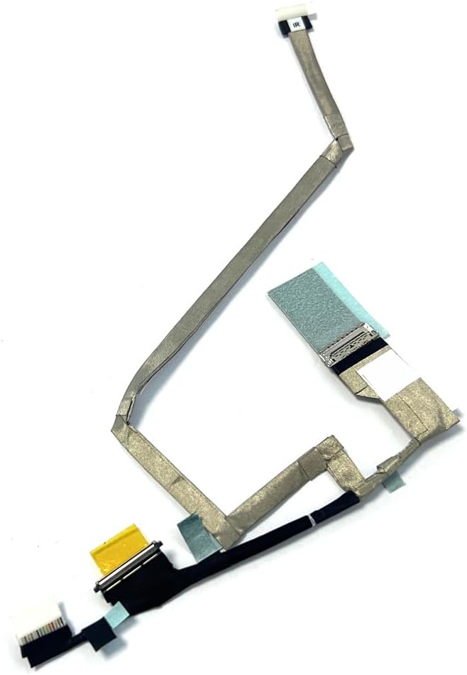 30pin FHD IR NB13 LCD Screen Cable Video Flex Display Cable Replacement for DELL Latitude 5300 04FR5Y 450.0G30R.0012 450.0G30R.0001